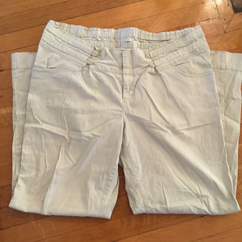 Old Navy “real waist” maternity pants